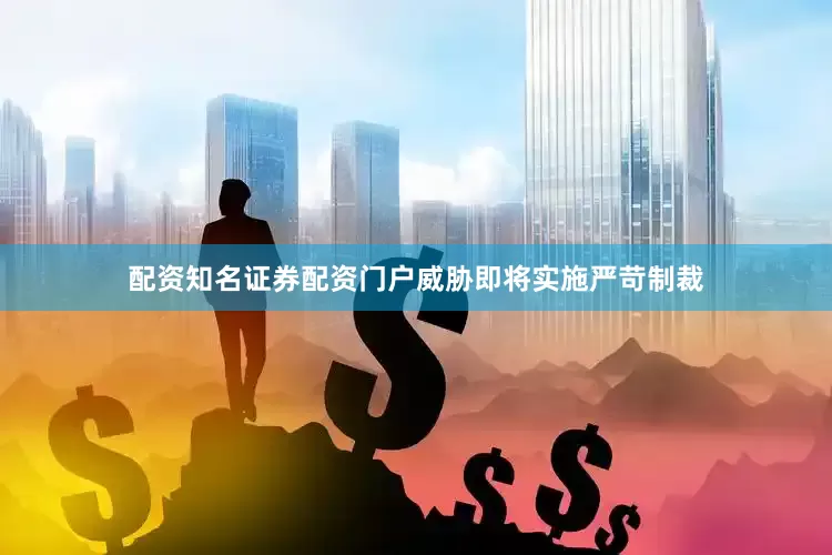 配资知名证券配资门户威胁即将实施严苛制裁